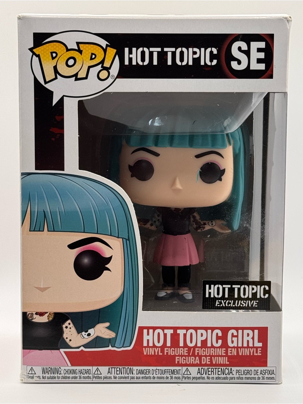 NWT Funko Pop Hot Topic Girl